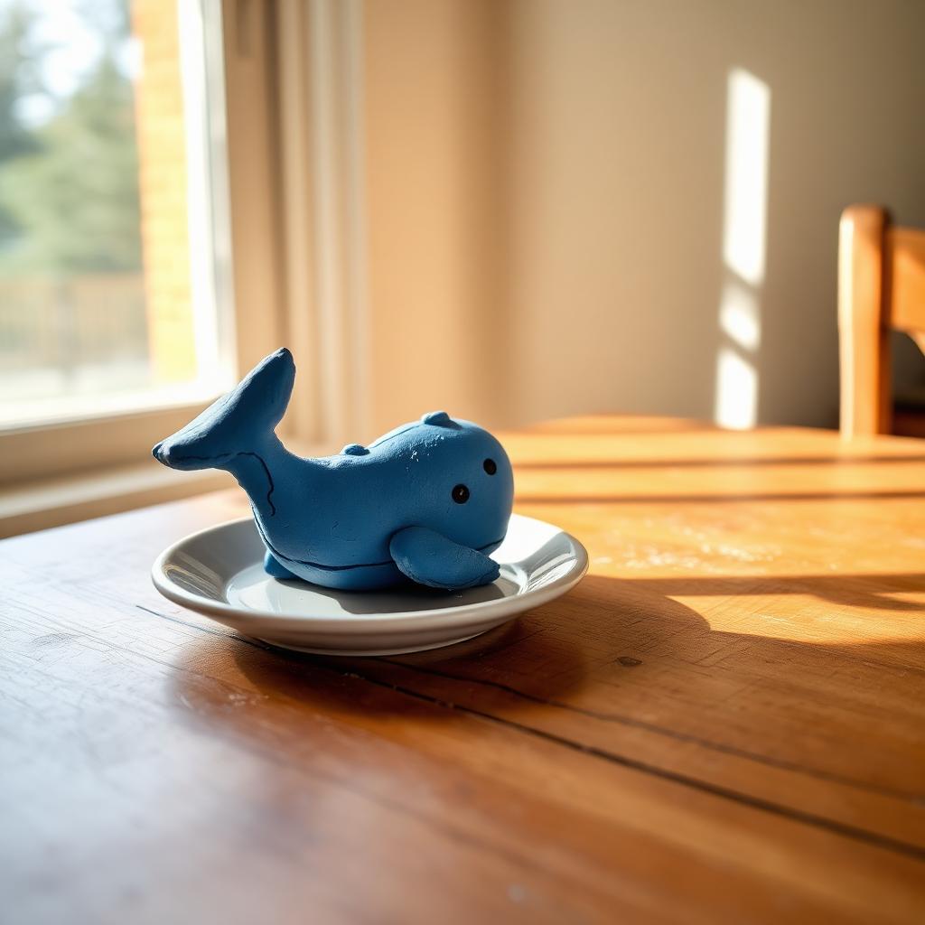 Baleine en argile